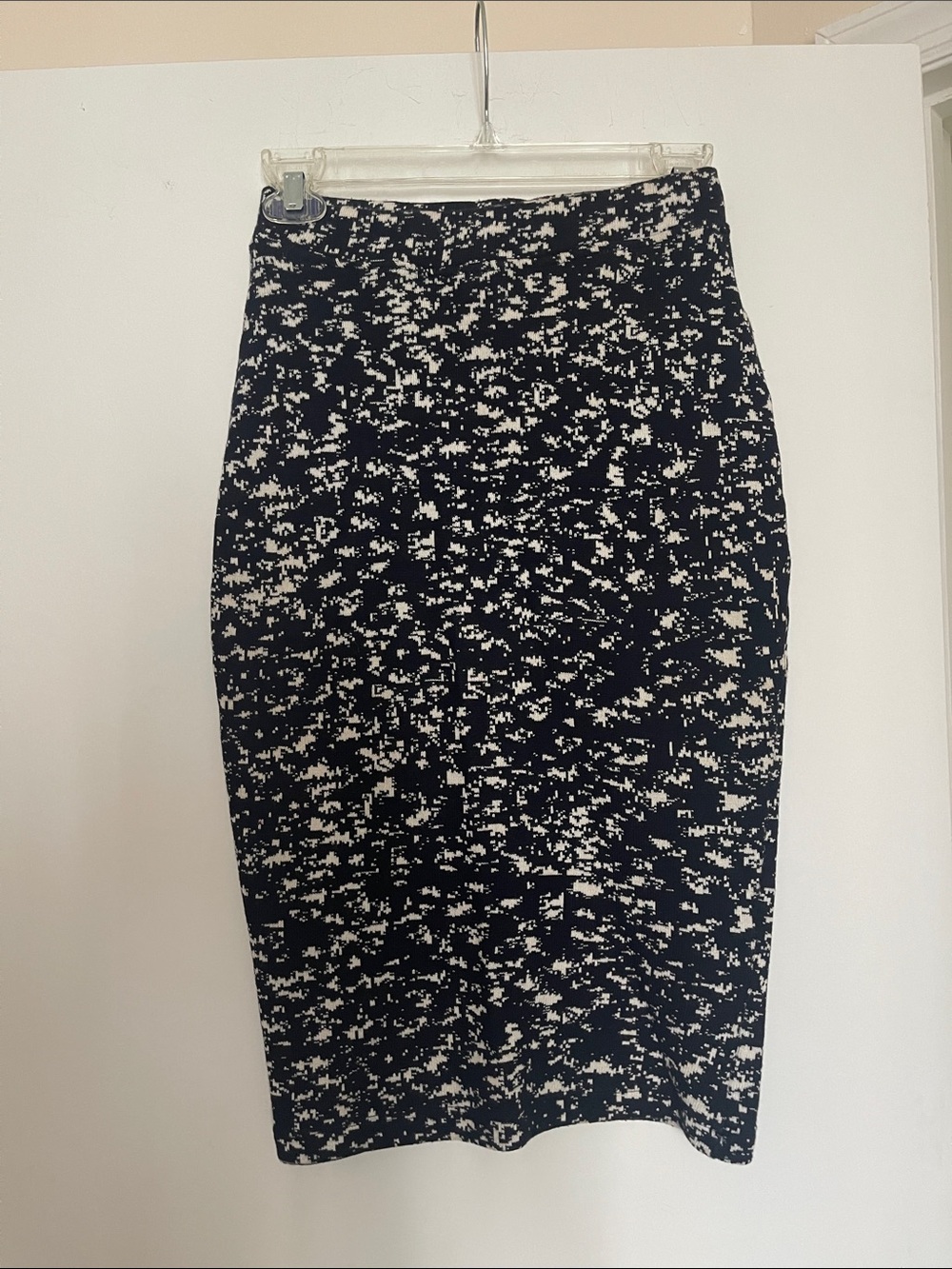 Patterned Pencil Skirt